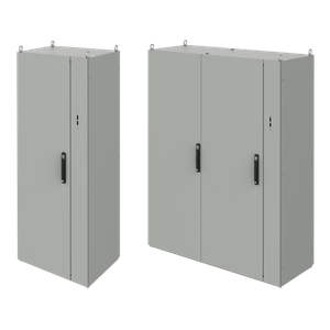 HOFFMAN P2KDL18165 Trenngehäuse, Typ 12, linksseitig, 2 Türen, 1800 x 1600 x 500 mm Größe | CH8QVW