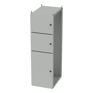 HOFFMAN P2KPD2068Z5510 Enclosure, 2000 x 600 x 800mm Size, 3 Door | CH8RCT