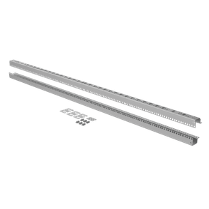 HOFFMAN P2RA19T8 Rack-Winkel, 19-Zoll-Größe, Hahnloch, 800 mm Größe, leitfähig, Stahl | CH8TXR