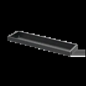 HOFFMAN PB1185 Modular Solid Base, Fits 1800 x 500mm Size, Black, Steel | CH8UFH