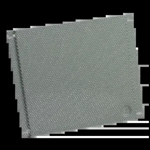 HOFFMAN PB88PP Perforated Panel, Type 1, Fits 8 x 8 Inch Size, Gray, Steel | CH8UGP