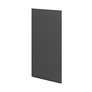 HOFFMAN PB2010B Side Barrier Panel, 76.34 x 37.52 x 1 Inch Size, Black, Steel | CH8UGH