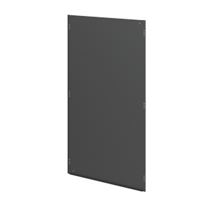 HOFFMAN PB2011B Side Barrier Panel, 76.34 x 41.46 x 1 Inch Size, Black, Steel | CH8UGJ