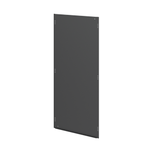 HOFFMAN PB209B Side Barrier Panel, 76.34 x 33.59 x 1 Inch Size, Black, Steel | CH8UGL