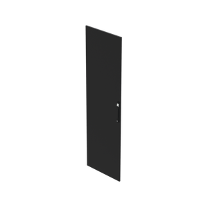HOFFMAN PDS206B Server Cabinet Door, 2000 x 600mm Size, Black, Steel, Solid | CH8UTA
