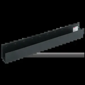 HOFFMAN PHCT2 Horizontal Cable Trough, 250mm Size, Black, Steel | CH8VMJ