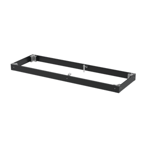 HOFFMAN PPB1186 Plinth Base, 100mm Size, Fits 1800 x 600mm Size, Black, Steel | CH8RXV