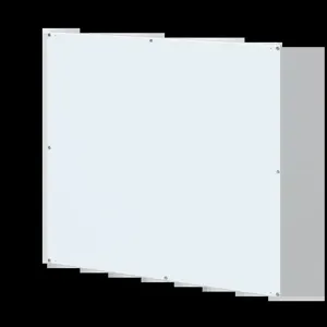 HOFFMAN PPFDD1616 Modular Subpanel, 1600 x 1600mm Size, White, Steel | CH8TCX