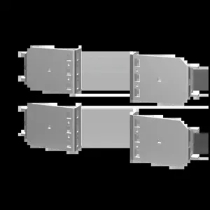 HOFFMAN PRB100 Frame Reducing Bracket, 100mm Size, Steel | CH8TPD