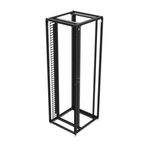 HOFFMAN PS1CM218 Vertical Cable Manager, 79.03 x 4.30 Inch Size, Black, Steel | CH8TQC