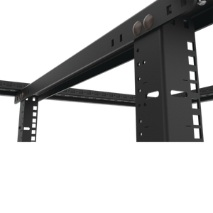HOFFMAN PS1RA126 Rack-Winkel, passend für 1200 x 600 mm Schrankgröße, schwarz, Flussstahl | CH8TQD
