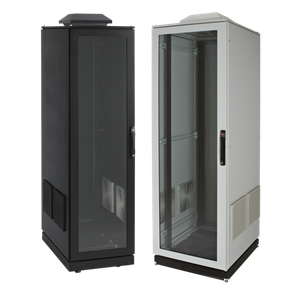 HOFFMAN PSC20610BFP Server Cabinet, 2000 x 600 x 1000mm Size, Black, Steel | CH8TRD