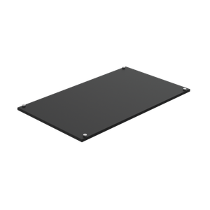 HOFFMAN PT610B Video-/Daten- und Serverschrank, passend für 600 x 1000 mm Größe, schwarz, Stahl, solide Seiten | CH8VUM