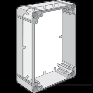 HOFFMAN Q6030PI Panel, Fits 600 x 300mm Size, Steel | CH8WUA