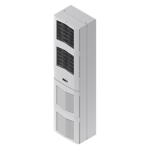 HOFFMAN S101046G050 Enclosure Air Conditioner, Indoor Model, 1000 BTU, 460V, Light Gray, Steel | CH8XCE