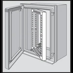 HOFFMAN UU7560SF Swing Frame, Fits 775 x 612mm Size, Steel | CH8XXV