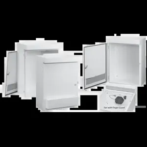 HOFFMAN WF25LP Enclosure, 41 x 24 x 12 Inch Size, White, Steel | CH8YAQ