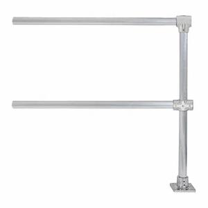 HOLLAENDER 50340 Handrail Extension 8 Feet Aluminium Mil | AC8CYX 39K864