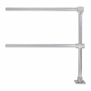 HOLLAENDER 50330 Handrail Extension 6 Feet Aluminium Mil | AC8CYW 39K863