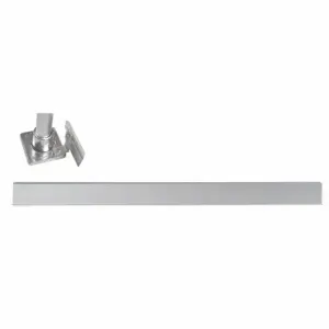 HOLLAENDER 92381 Handrail Toe Board 6 Feet Aluminium Mil | AC8CZA 39K867