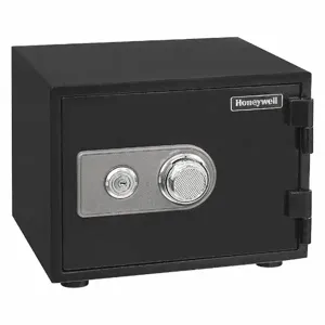 HONEYWELL 2101 Fire Safe, Compact and Portable, Dual Key, 12 45/64 Inch Outside Height, Black | CJ2ERJ 52HM56