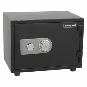 HONEYWELL 2102 Fire Safe, Compact and Portable, Dual Key, 14 13/64 Inch Outside Height, Black | CJ2ERD 52HM58