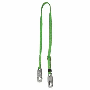 HONEYWELL 210TWLS-Z7/6FTGN Positioning Lanyard, Steel Snap Hook, Steel Snap Hook, 6 Ft Length, 310 Lb Capacity | CU4TKL 19Z657