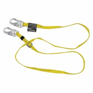 HONEYWELL 210WLS-Z7/10FTYL Positioning Lanyard, Steel Snap Hook, Steel Snap Hook, 10 ft Length, 310 lb Capacity | CU4TKA 45JJ98