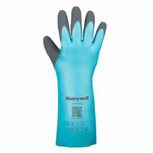 HONEYWELL 33-3150E/8M Chemikalienbeständiger Handschuh, 1.3 mm Handschuhdicke, 14 Zoll Handschuhlänge, rau, M Handschuhgröße | CR4CDD 785TV1