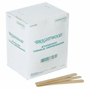 HONEYWELL 40705TM Tongue Depressor, Non-Sterile, 3/4 Inch Width, 6 Inch Length, 500Pk | CJ3QQA 45W721