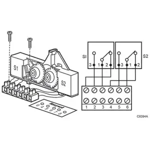 HONEYWELL 43191680-105 Dual Auxiliary Switch | BP2AGE