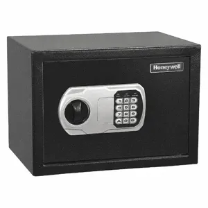 HONEYWELL 5110 Security Safe, Override Key/Digital Keypad Lock, Black | CJ3GYG 52HM86