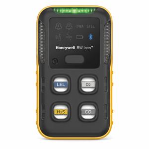HONEYWELL CP-I-000000M1-Y-00 Serviceable Multi-Gas Detector, Carbon Monoxide, CO, SO2 0 to 150 ppm, Yellow, Adj | CJ3HFK 60KD05