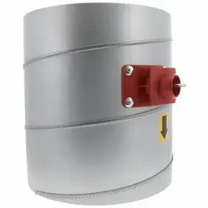 HONEYWELL CPRD12 Bypass Damper, 12 Inch Duct, 14 Inch L, Steel Frame, Gallonvanized Steel Blade, 24VDC | CR4CKR 48KT72