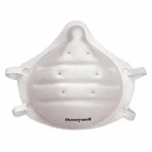 HONEYWELL DC300N95 Disposable Respirator, Dual, Molded Nose Bridge, White, Universal Mask Size, 20Pk | CJ2AJP 56LA92