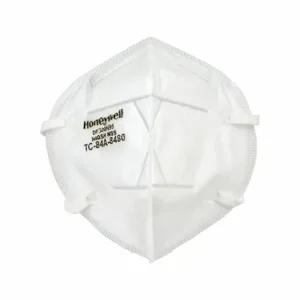 HONEYWELL DF300N95B Disposable Flatfold Respirator, Dual, Non-Adj, Molded Nose Bridge, 50 PK | CR4DAC 60NY35