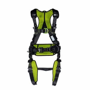 HONEYWELL H7CC3A1 Fall Protection Harness, Climbing/Gen Use/Positioning, Vest Harness, Quick-Connect | CR4CQX 787EK5