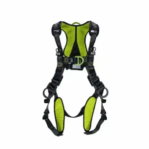 HONEYWELL H7IC3A3 Fall Protection Harness, Climbing/Gen Use/Positioning, Vest Harness, Quick-Connect | CR4CRB 787EM2