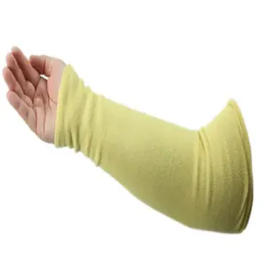 HONEYWELL KVCS-2-18 Cut Resistant Sleeve, Cotton/Kevlar Material, Natural/Yellow Color | AM8JRB