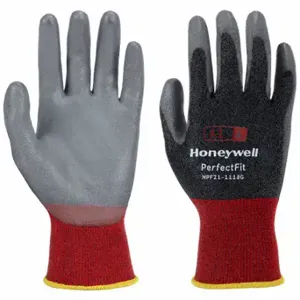 HONEYWELL NPF21-1118G-7/S Cut-Resistant Gloves, S, Ansi Cut Level A1, 3/4, Dipped, Pu, Nylon, 1 Pr | CR4CMV 797FZ6