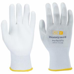 HONEYWELL NPF22-7113W-8/M Schnittfeste Handschuhe, M, Ansi Cut Level A2, 3/4, getaucht, Pu, Dyneema, 1 Pr | CR4CMM 797G13