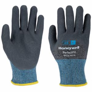 HONEYWELL NPF26-9623G-7/S Cut-Resistant Gloves, S, Ansi Cut Level A6, 3/4, Dipped, Natural Rubber, Rough, 1 Pr | CR4CNA 797G42
