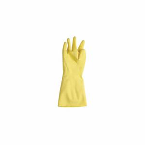 HONEYWELL NRF182/9 Chemical Resistant Glove, 18 mil Thick, 12 Inch Length, 9 Size, Yellow, 1 Pair | CR4CDU 4JD80