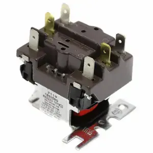 HONEYWELL R8222U1079 General Purpose Relay with DPST, Normally Open, -20 Deg F to 155 Deg F, 24VAC | CR4CLN 33T982