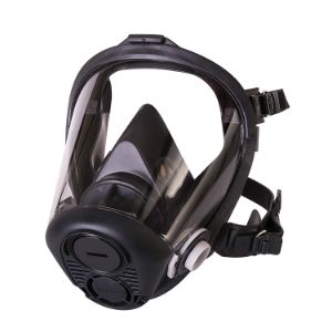 HONEYWELL RU65001M Silikon-Vollgesichts-Atemschutzmaske, 5-Punkt-Kopfband, mittel | AN9VYU