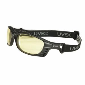 HONEYWELL S2602HS Safety Glasses, Wraparound Frame, Full-Frame, Black, Black, M Eyewear Size, Unisex | CR4DLP 54EM97
