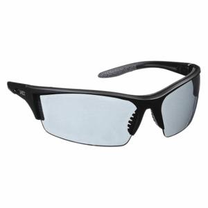 HONEYWELL S2821 Safety Glasses, Wraparound Frame, Half-Frame, Gray, Black, Black, M Eyewear Size | CR4DKJ 38TJ64