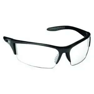 HONEYWELL S2824 Safety Glasses, Wraparound Frame, Half-Frame, Sct-Reflect 50, Black, Black, Unisex | CR4DLH 38TJ69