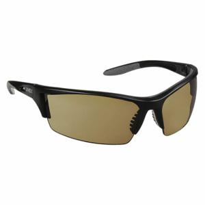 HONEYWELL S2825XP Safety Glasses, Wraparound Frame, Half-Frame, Sct-Gray, Black, Black, M Eyewear Size | CR4DLD 38TJ70