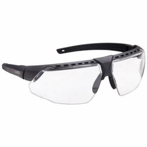 HONEYWELL S2850 Safety Glasses, Anti-Scratch, Brow Foam Lining, Wraparound Frame, Half-Frame, Black | CR4DGC 401Y43